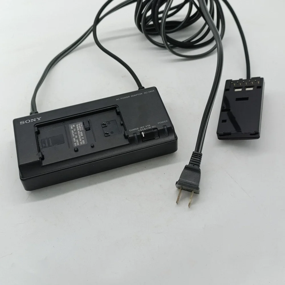Sony AC-V60A AC Power Adaptor Battery Charger Made in Japan Black a14